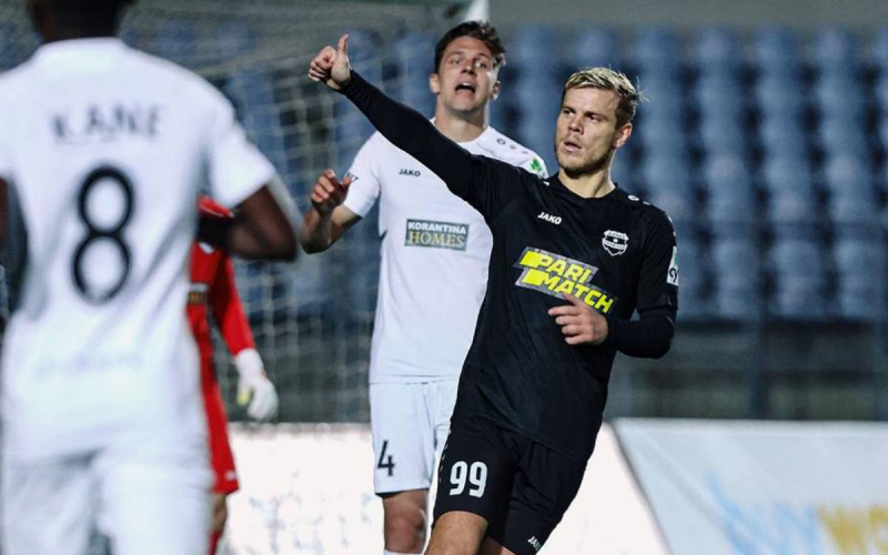 Кокорин забил десятый гол на Кипре в матче с «Пафосом». Видео