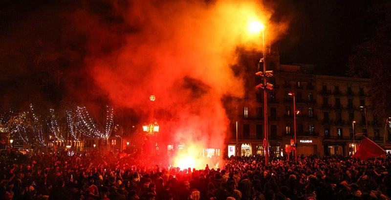 Сенсационная победа Марокко на ЧМ вызвала массовые беспорядки в Европе. Как это было