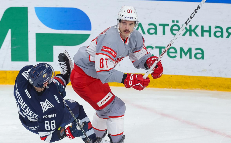 «Спартак» сократил отставание в серии плей-офф КХЛ с «Металлургом»